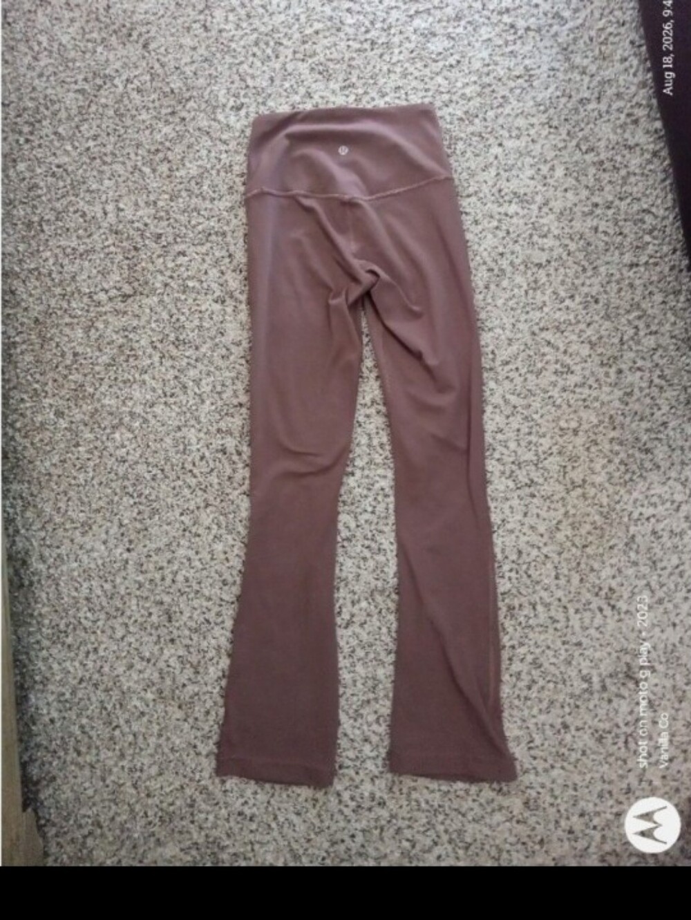 Lululemon Align High-Rise Mini-Flared Pant 32" Dark Oxide Small 4 - Picture 6 of 12